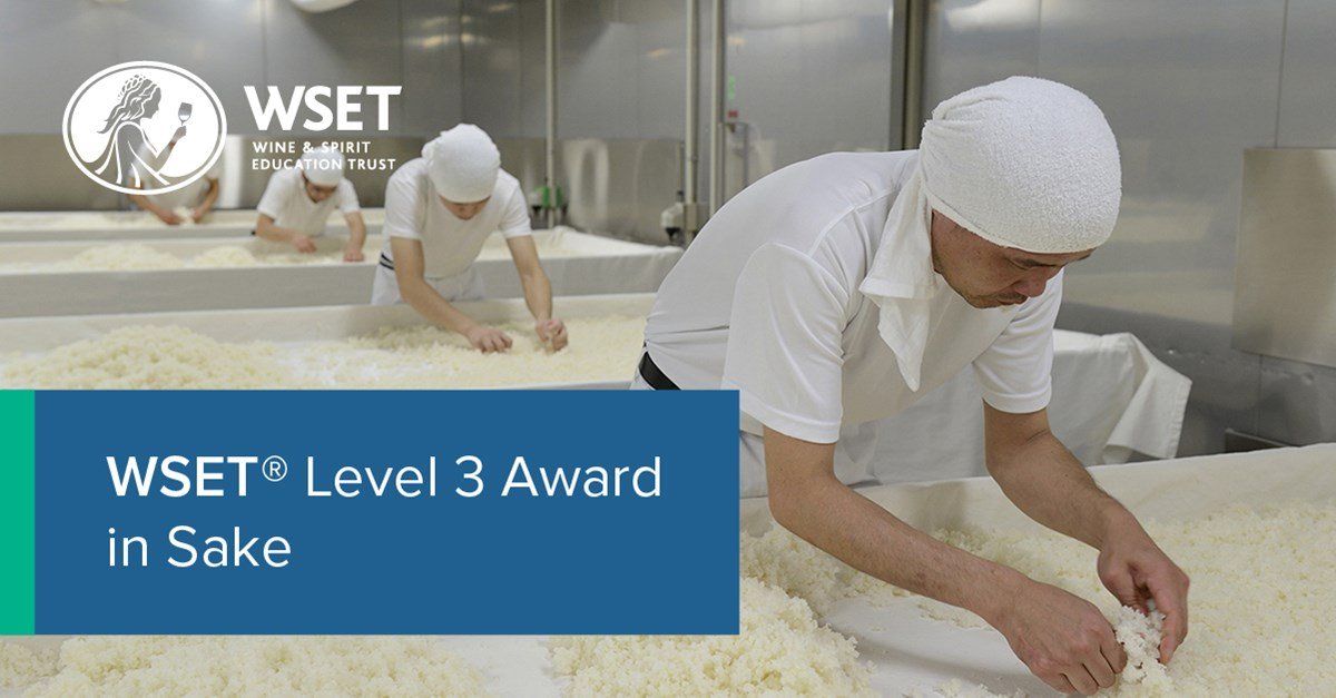 Πιστοποίηση των Cardinal Chef στο WSET Level 3 Award in Sake