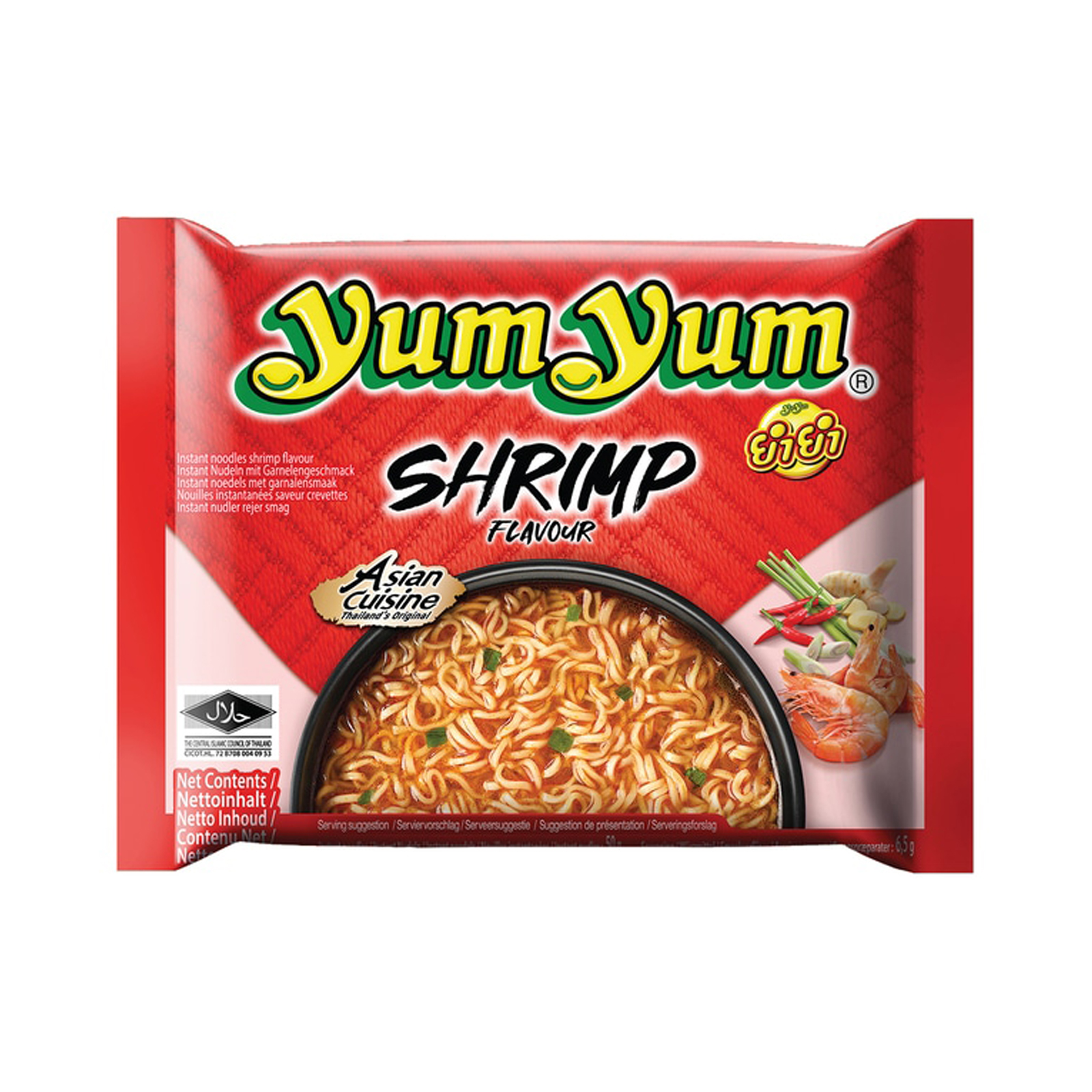 Shrimp Instant Noodle (Tom Yum)  60gr