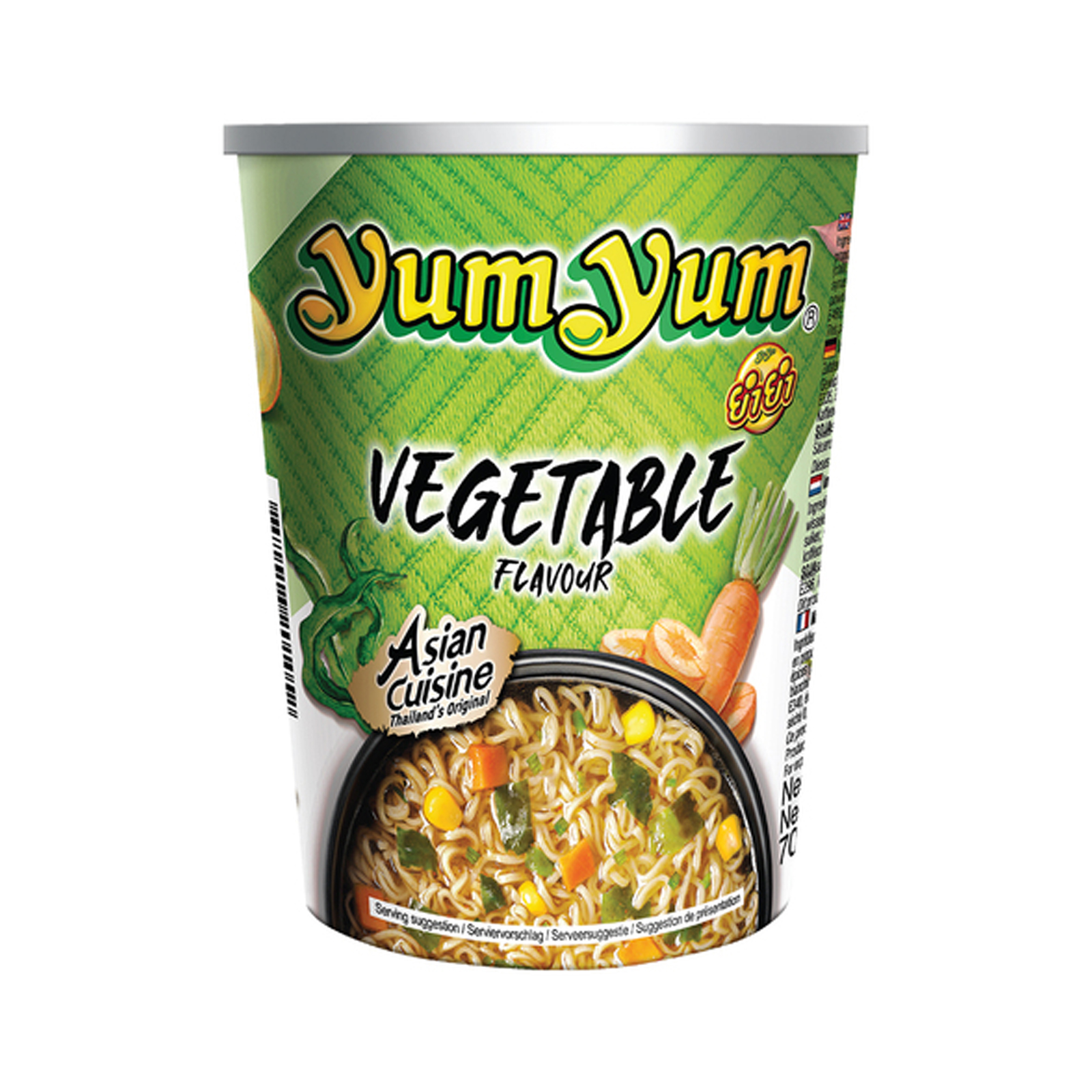 Vegetable Instant Noodle  Cup 70gr