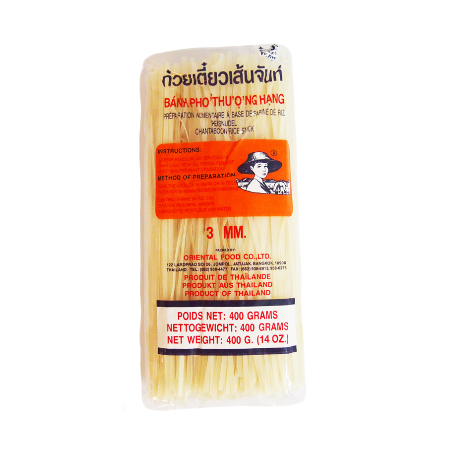 Rice Stick (Straight) 3mm 400gr