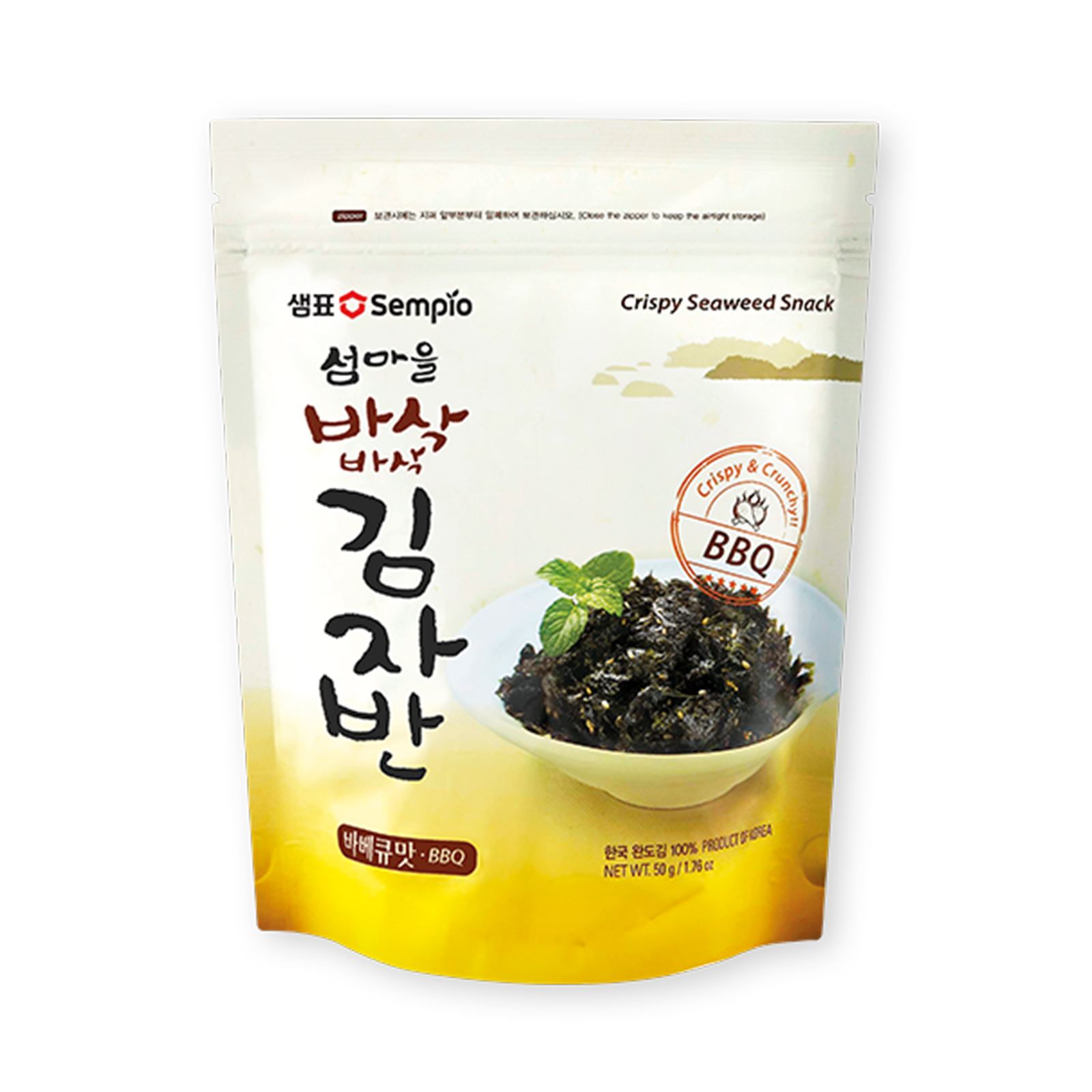 Crispy Seaweed Snack Bbq  50gr