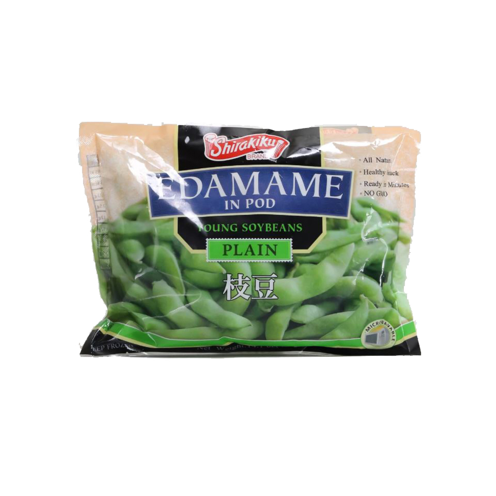 Edamame Unsalted, Whole  400gr