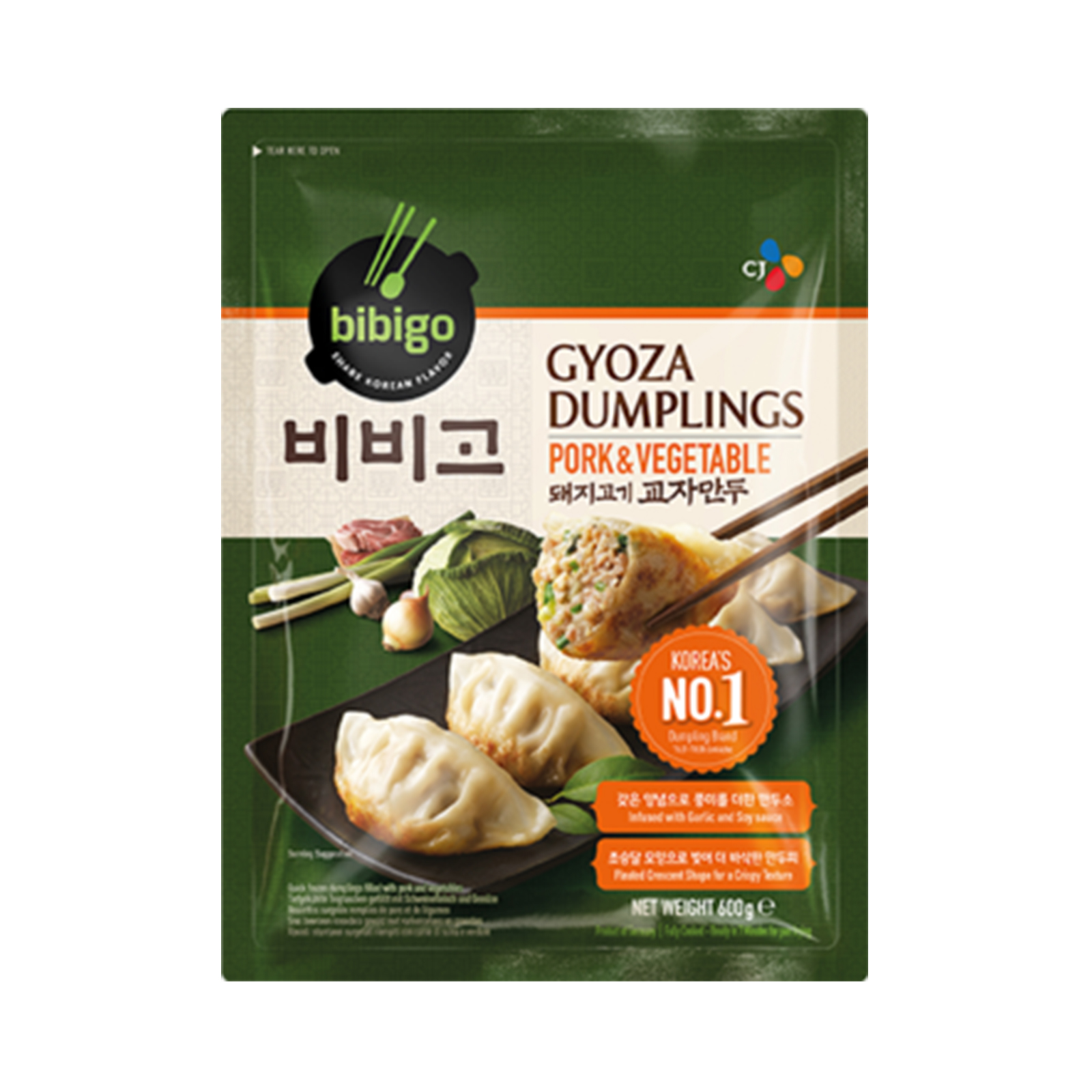 Pork & Vegetable Gyoza Mandu 20pcs 600gr