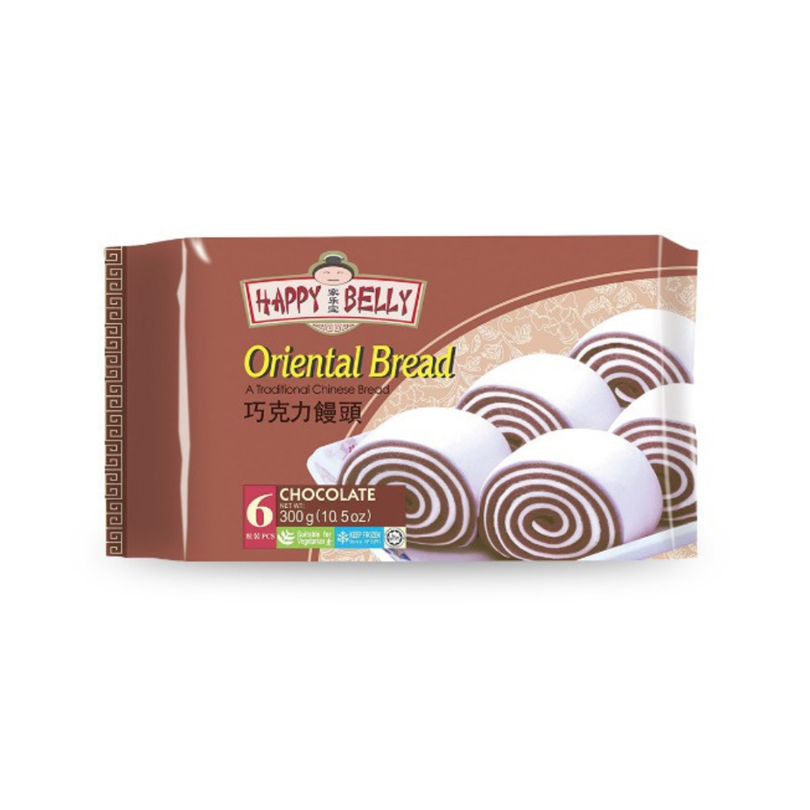 Oriental Bread Chocolate Pastry   300gr