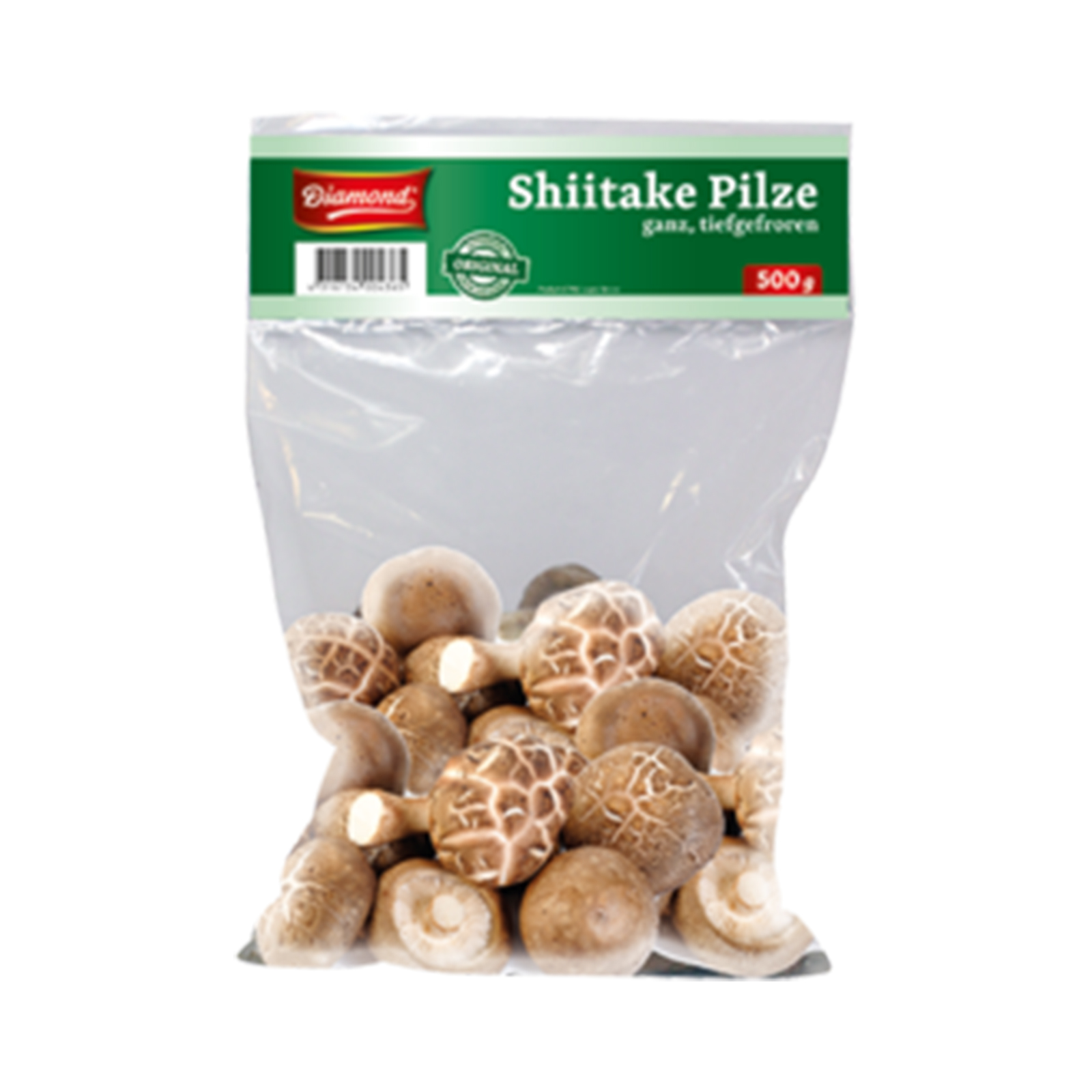 Shiitake Whole D:4-6cm 500gr