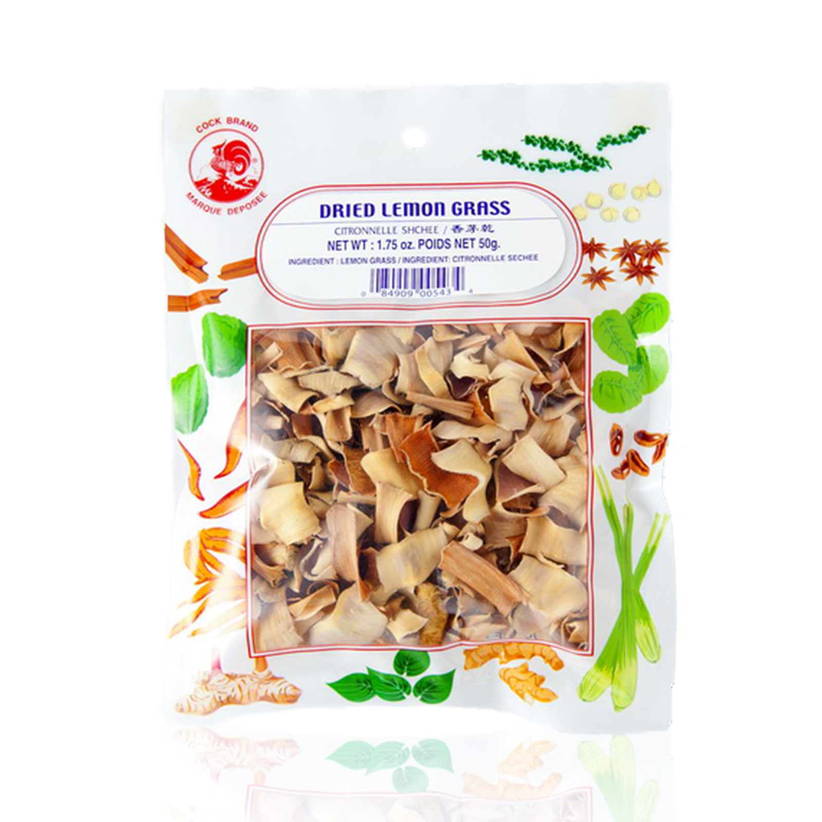 Dried Lemon Grass   50gr