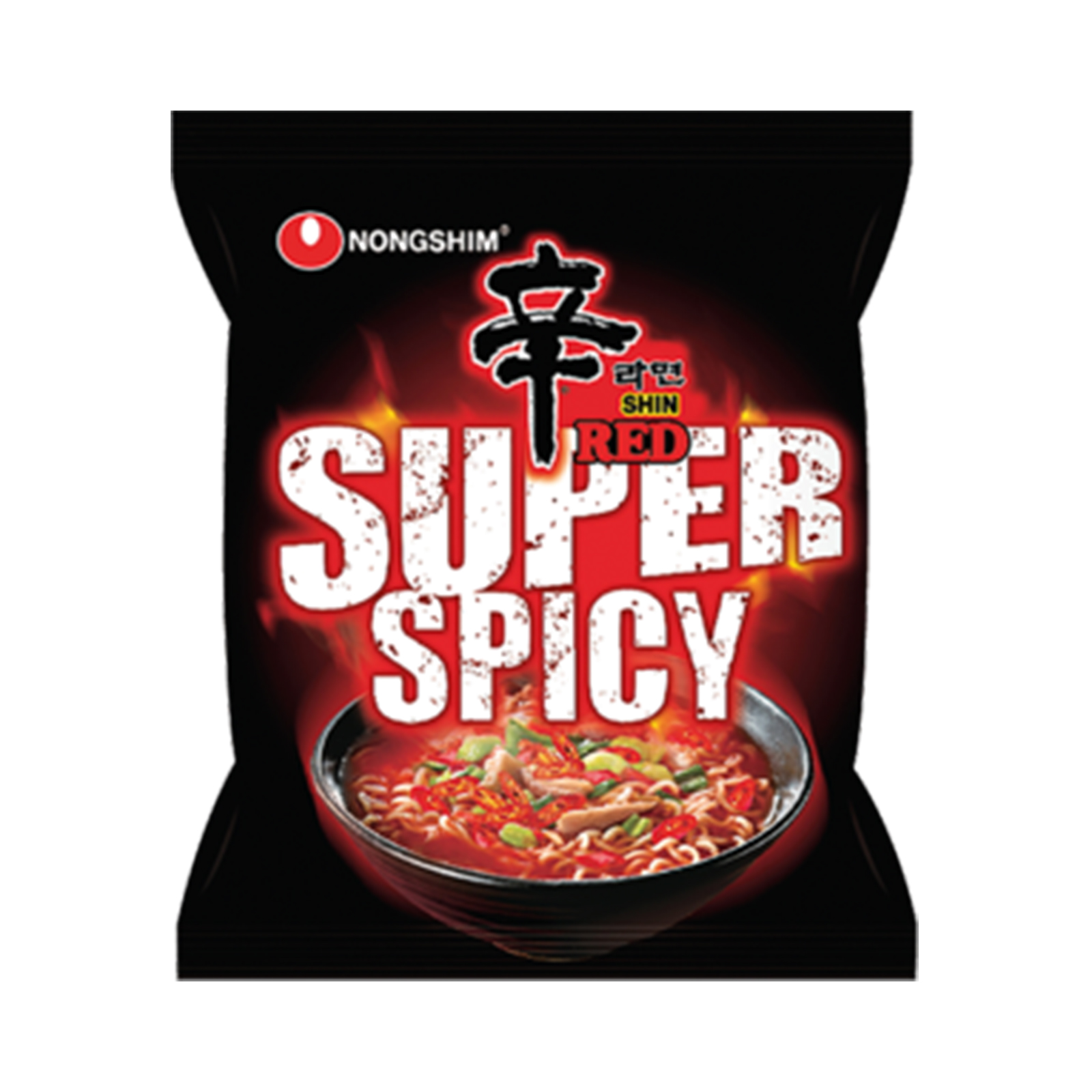 Shin Red Instant Noodle Super Spicy  120gr