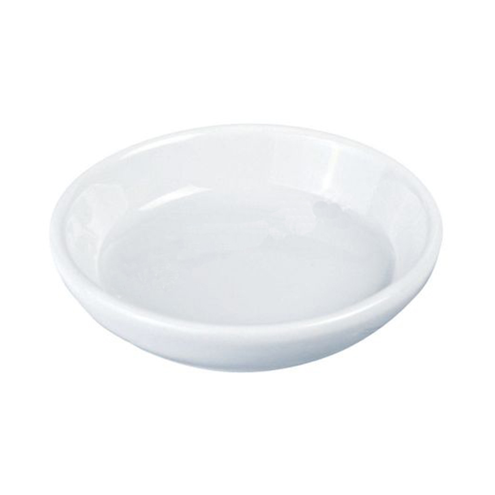 Sauce Plate Round, White 9cm, A1887 100gr