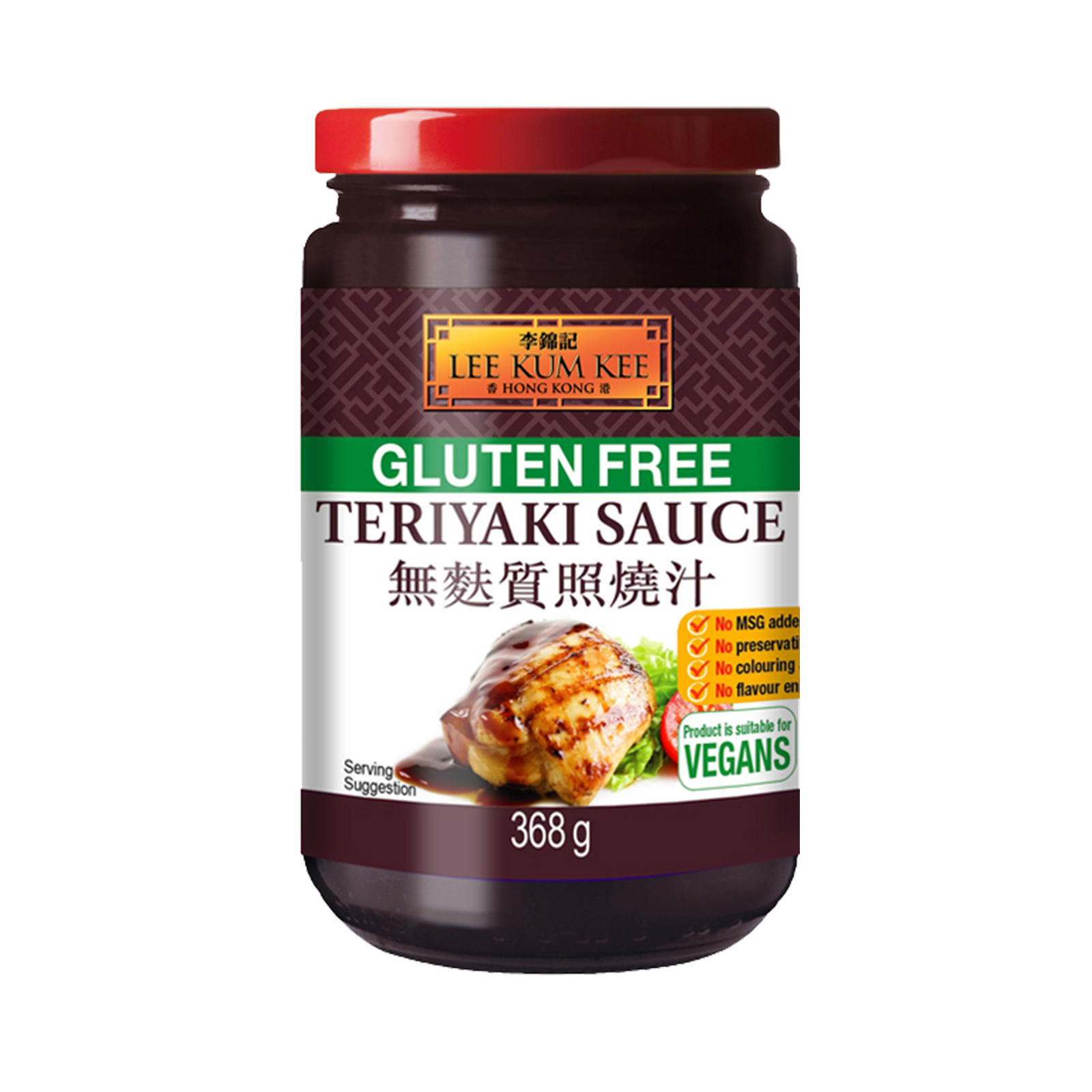 Teriyaki Sauce Gluten Free  368gr