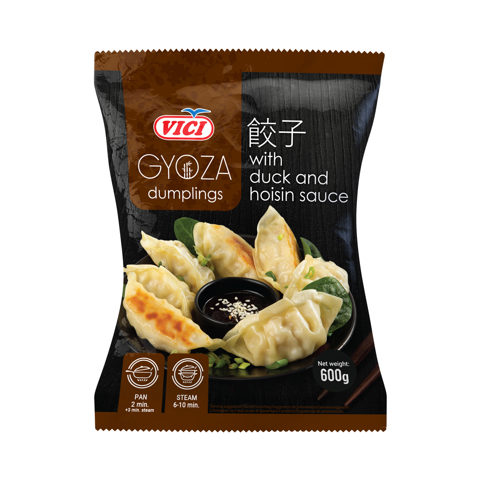 Duck & Hoisin Sauce Gyoza Dumplings 27-33pcs 600gr