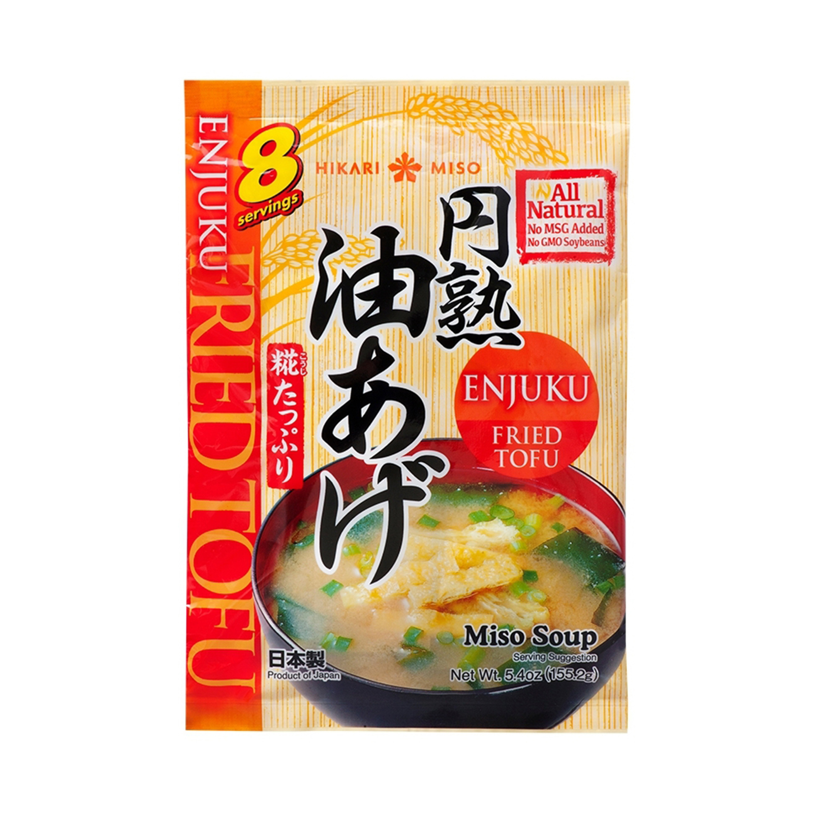 Miso Instant Soup Enjuku Fried Tofu  155gr