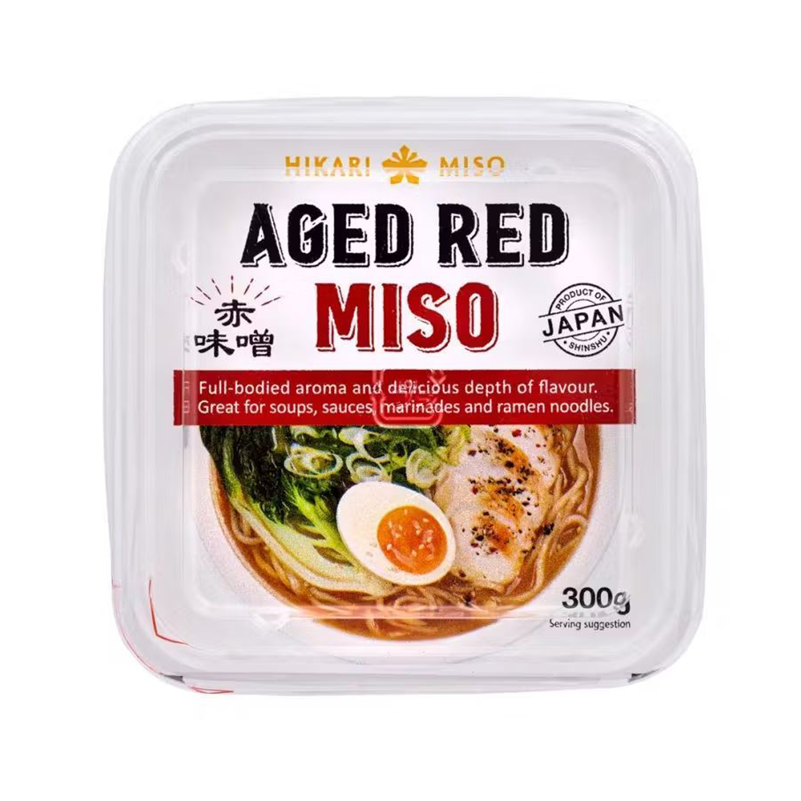 Aged Red Miso Paste Bold & Rich  300gr