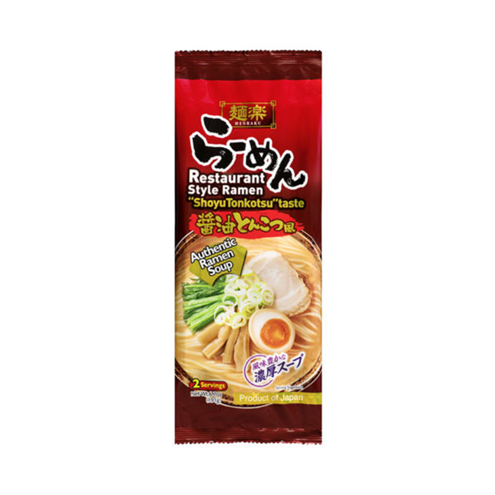 Ramen Shoyu Instant Soup Restaurant Style  188gr