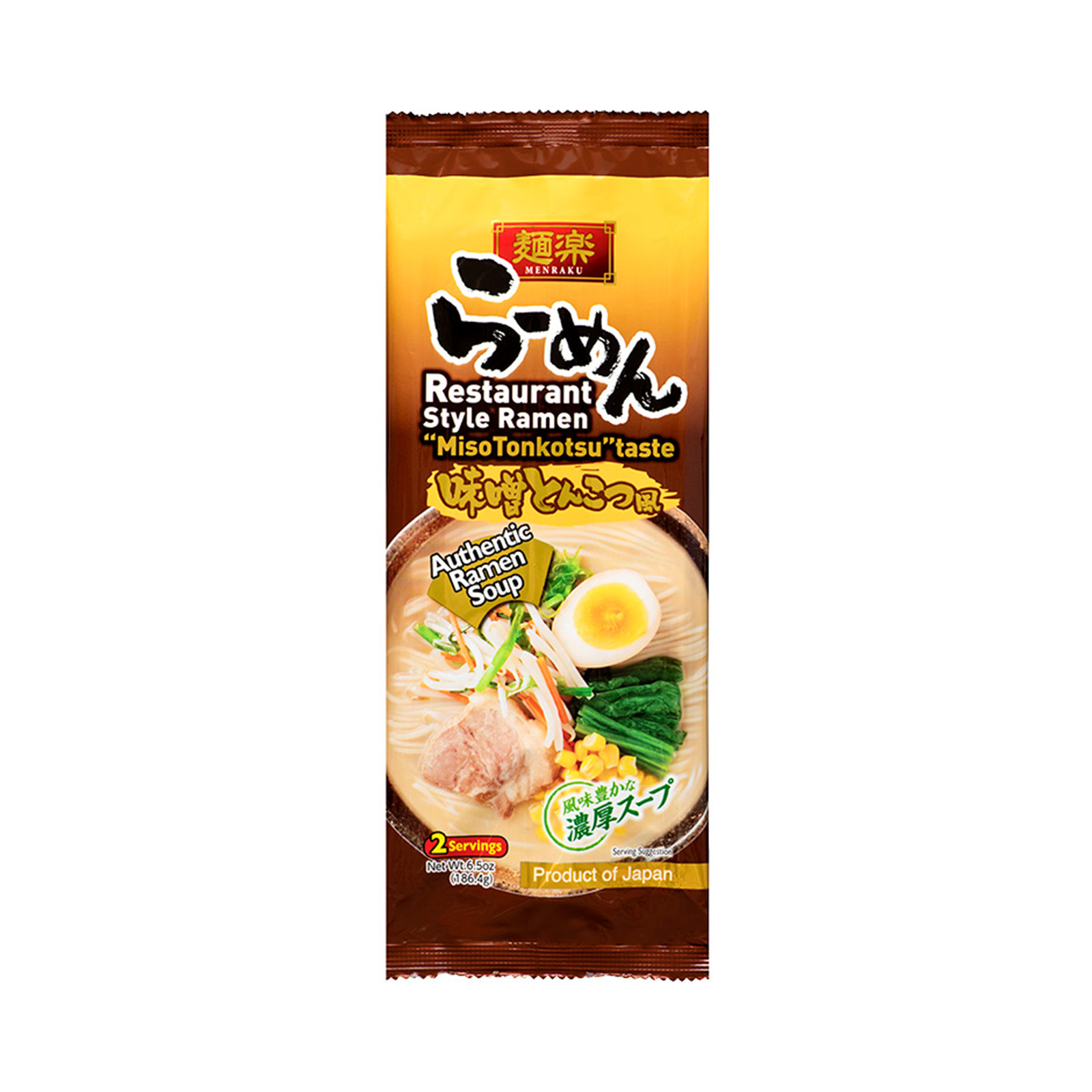 Ramen Miso Instant Soup Restaurant Style  188gr