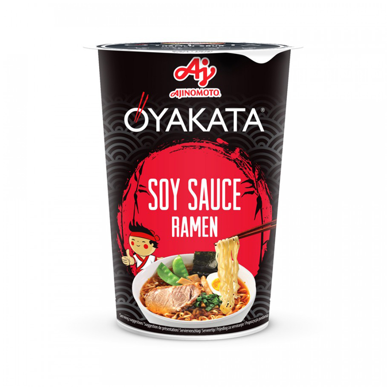 Ramen Soy Sauce Flavor Instant Soup  Cup 63gr