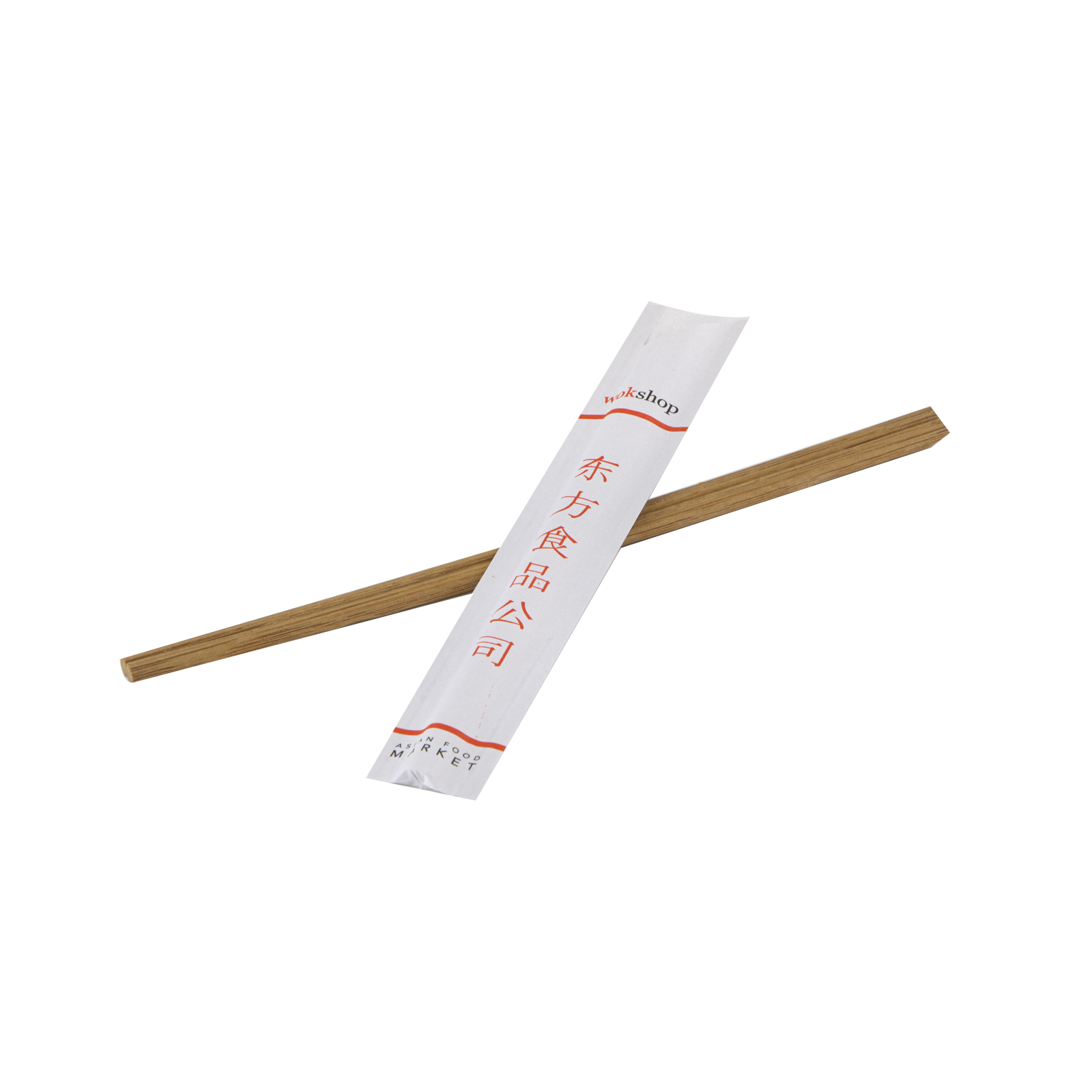 Bamboo Chopstick Attached, Carbonized, Japanese Style 10prs, 21 Cm, Open Paper Bag 645gr