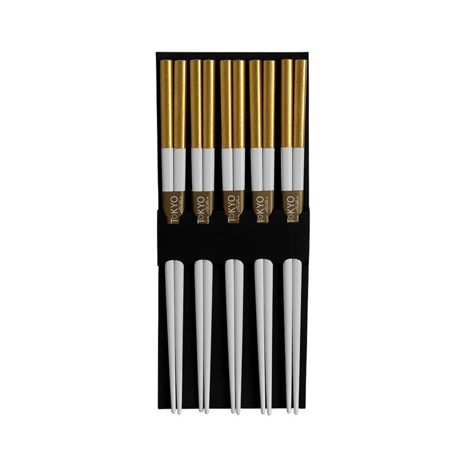  Chopstick Gold & White 10/200, Set/5 200gr