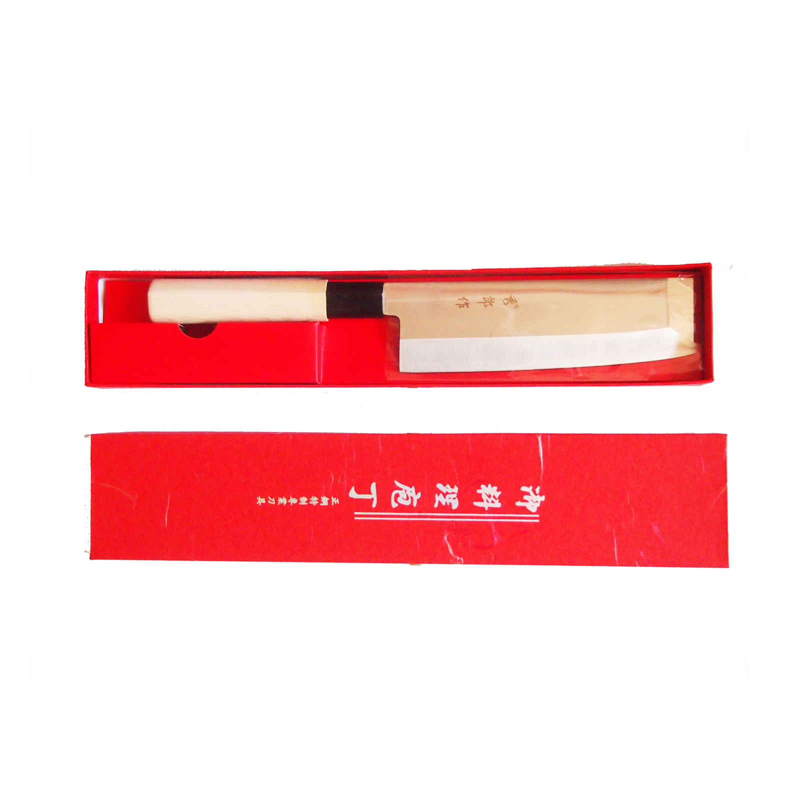 Vegetables Knife Stainless Steel, Usuba, With Wooden Handle L:180mm, L:3, Thick:6mm, W:260g 500gr