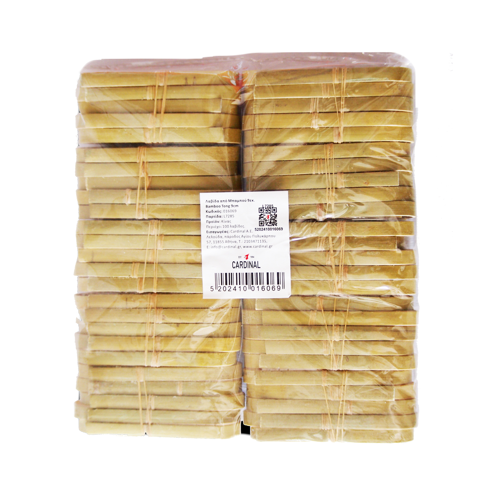 Bamboo Bread Tong  100prs, L:9cm 500gr