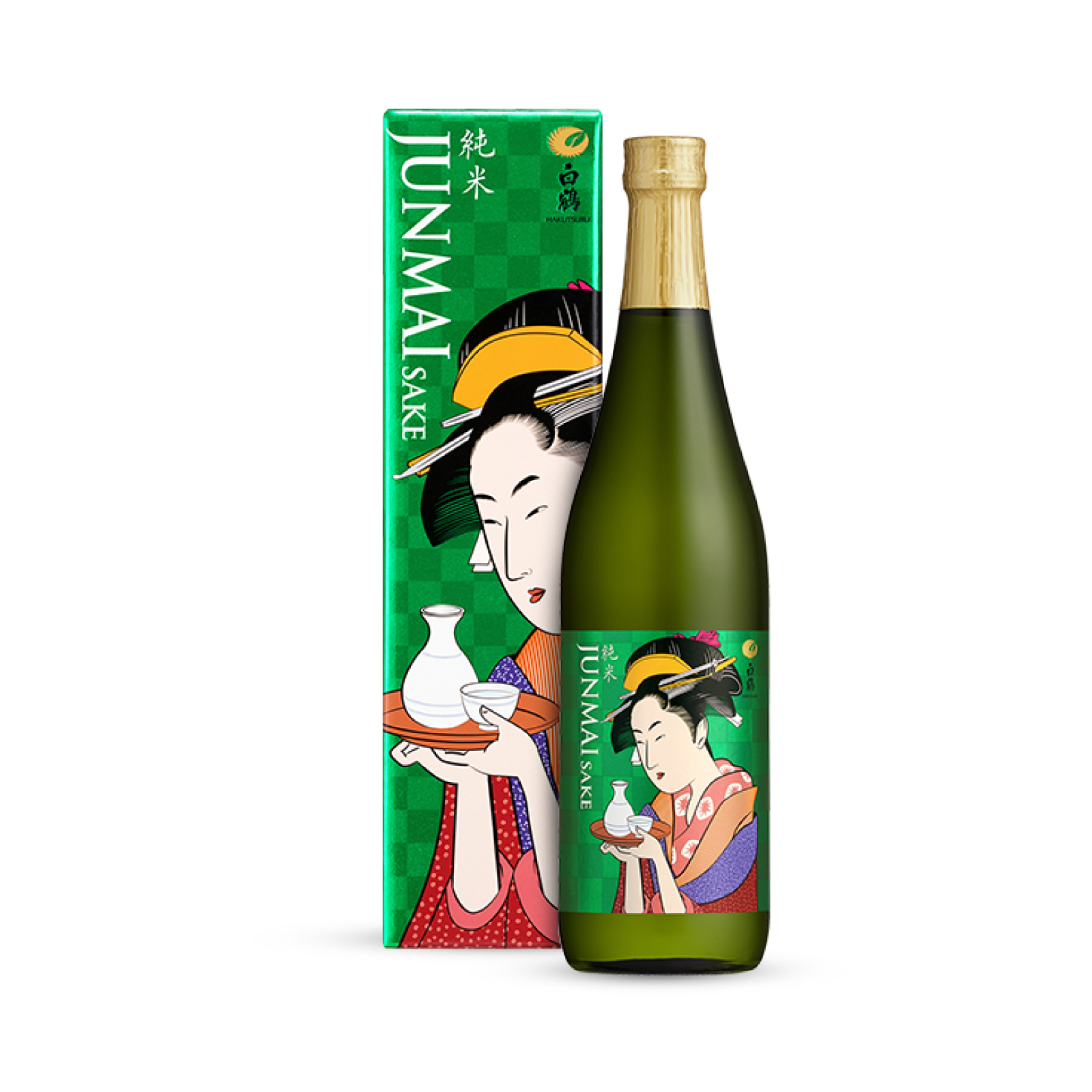 Junmai Ukiyoe Sake Alc 15.5%  720ml