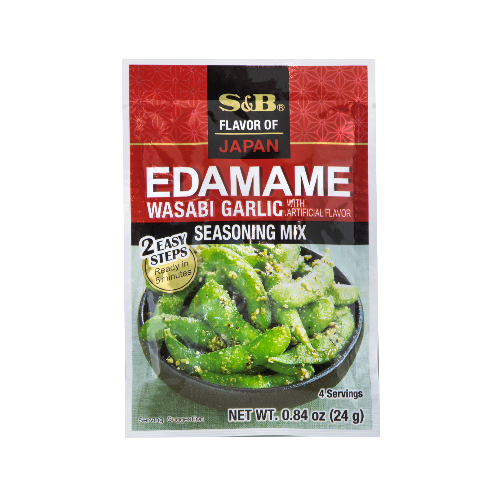 Mix Wasabi Garlic Flavor Seasoning For Edamame  24gr