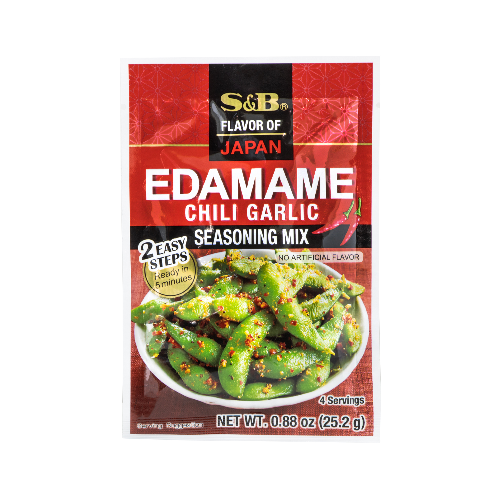 Mix Chili Garlic Flavor Seasoning For Edamame  25.2gr