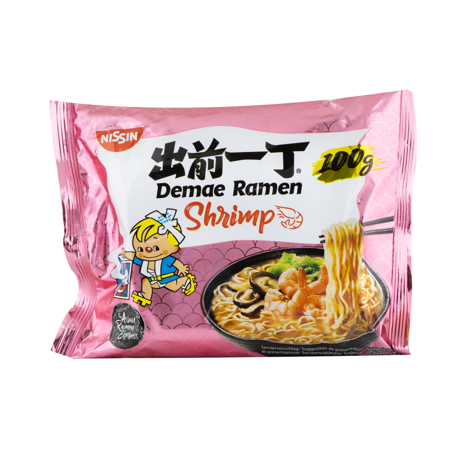 Demae Ramen Shrimp Instant Noodle   100gr