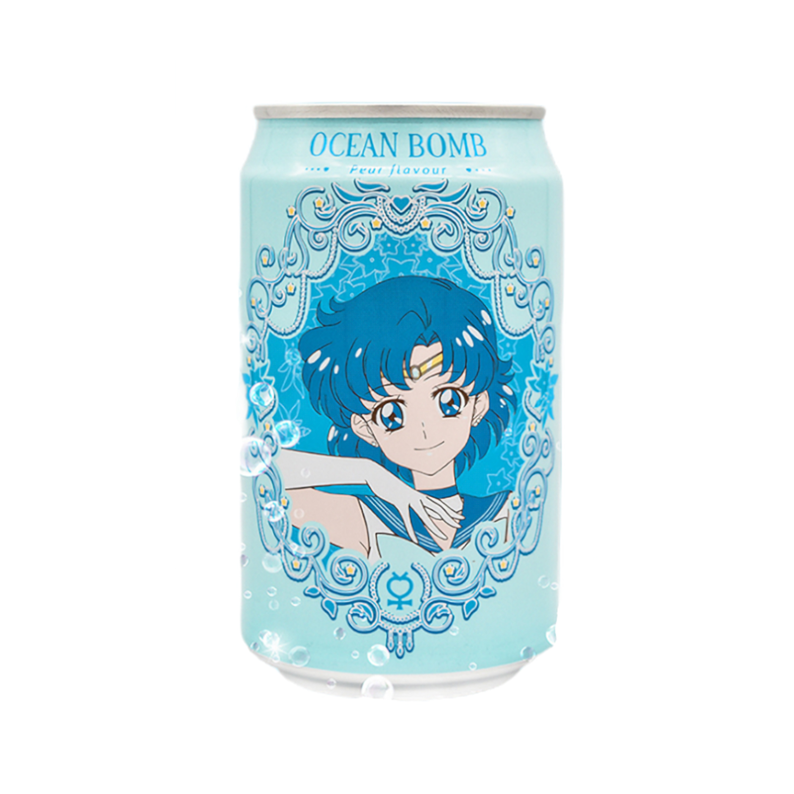 Sparkling Water Pear Flavor, Sailor Mercury, Sailor Moon  330ml