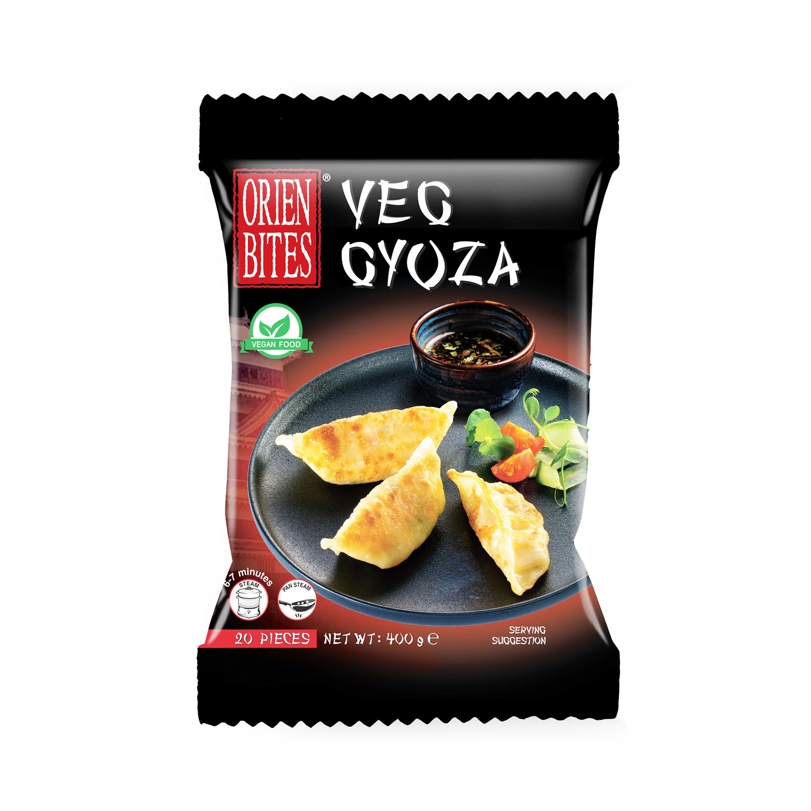 Vegetarian Gyoza  (20 Pcs) 400gr