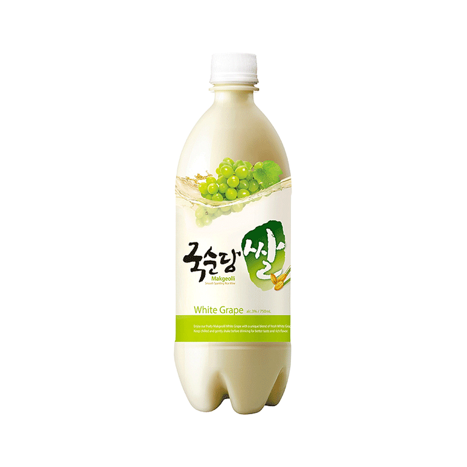 Makgeoli White Grape  Alc 3% 750ml