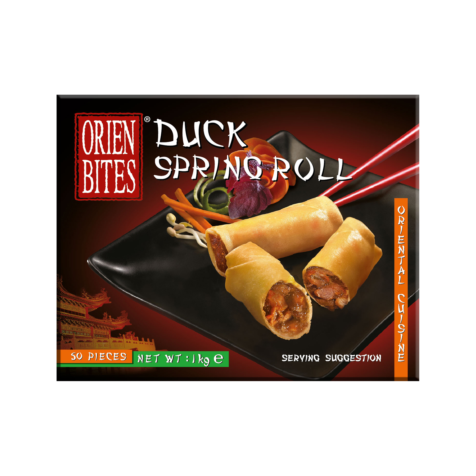 Duck Spring Rolls  (50pcs) 1000gr