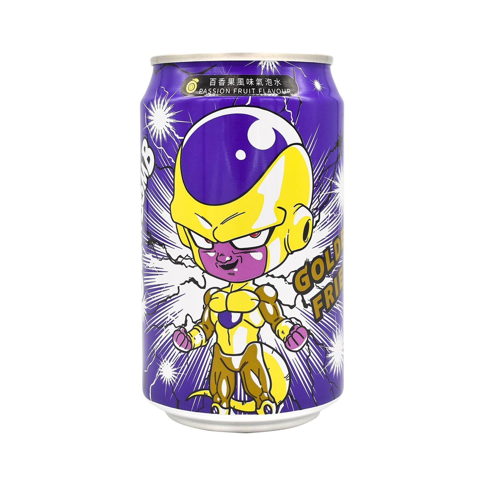 Sparkling Water Dragon Ball Z Golden Frieza, Passion Fruit Flavor  330ml