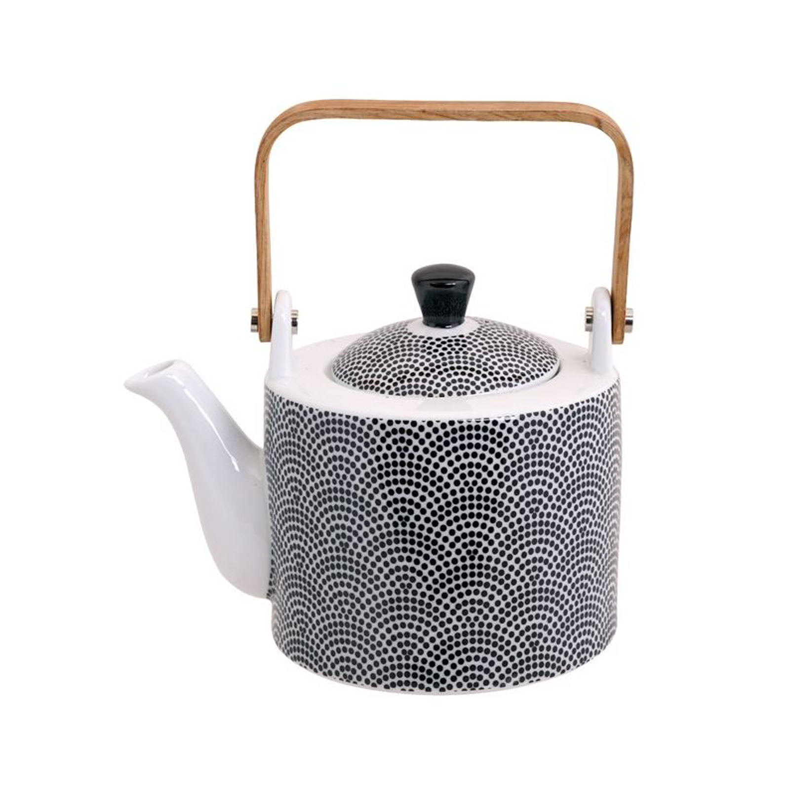 Nippon Black Teapot Dot 0.8l 697gr