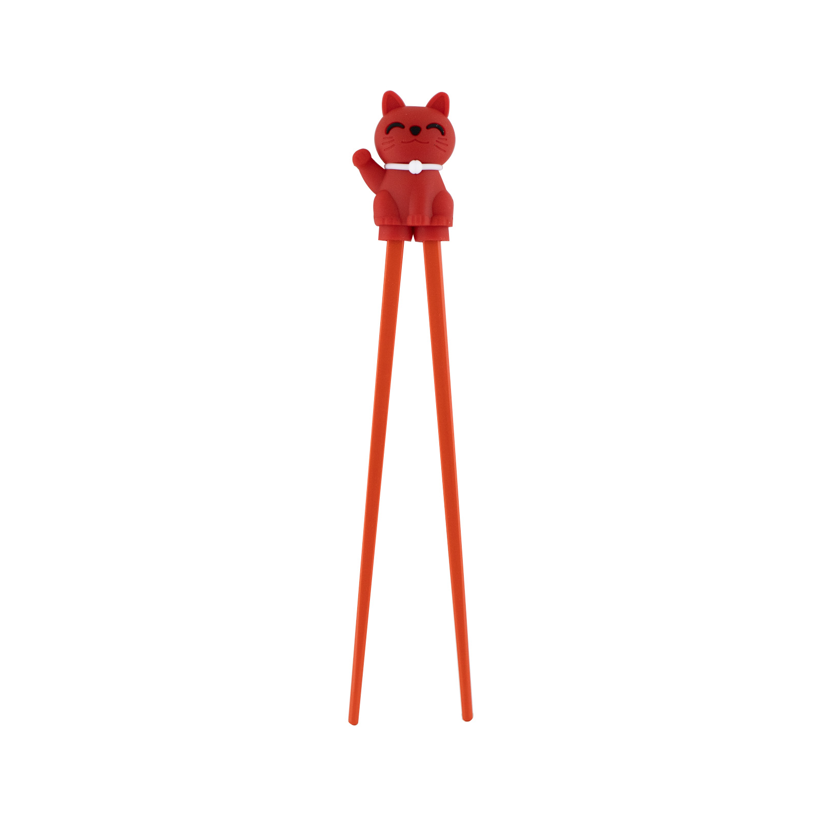 Chopstick Helper For Children Lucky Cat 18cm (1pr) 25gr