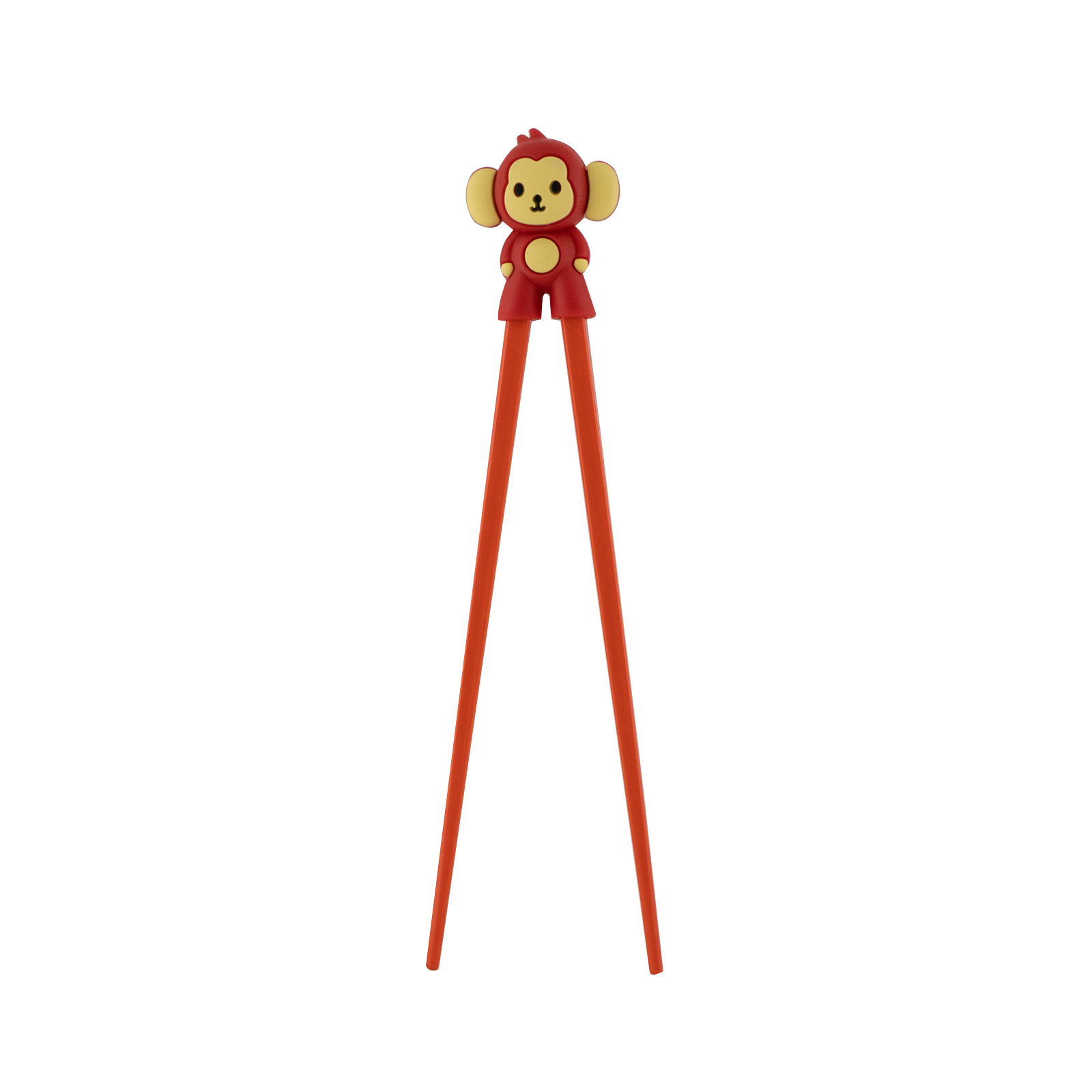 Chopstick Helper For Children Monkey (Red) 18cm (1pr) 25gr