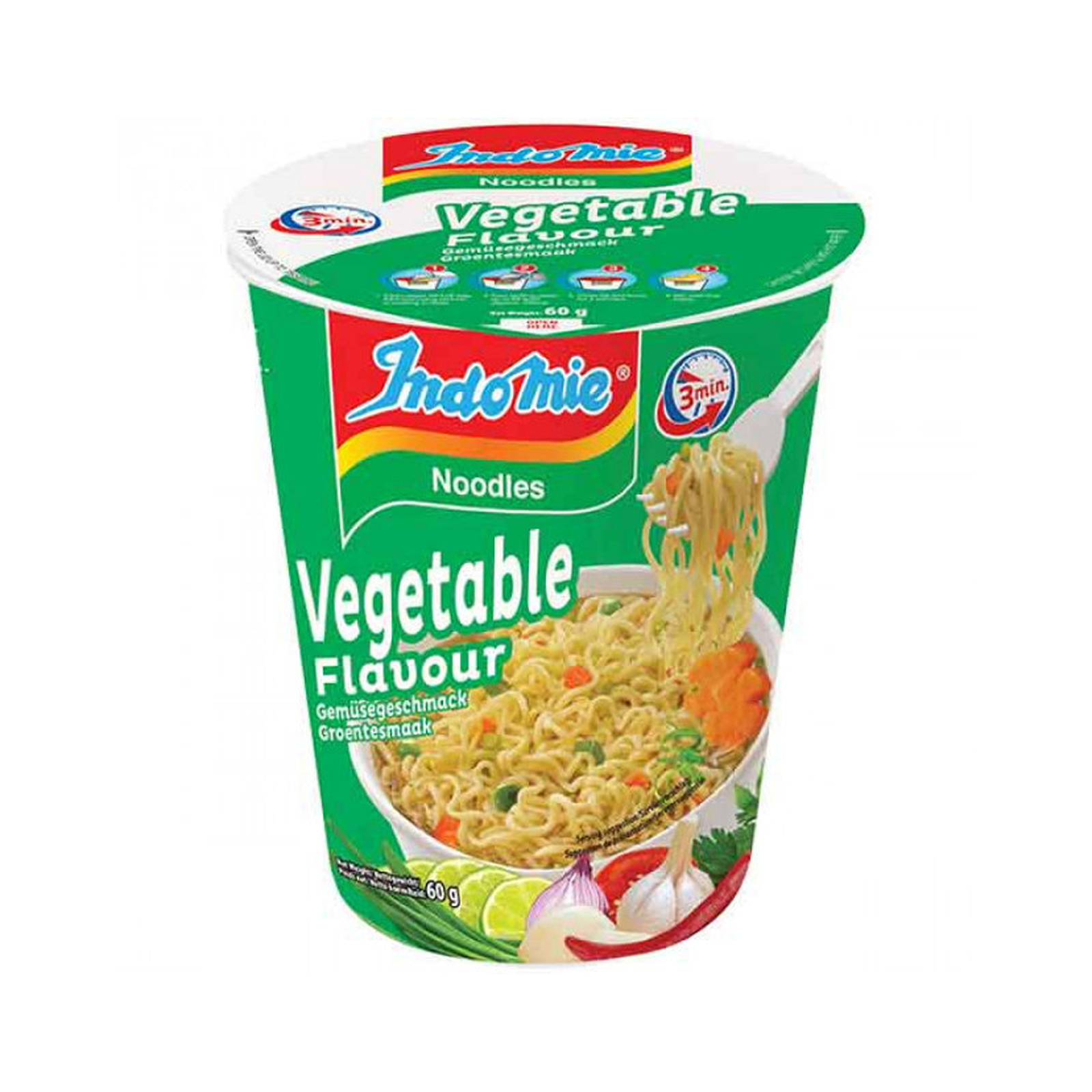 Vegetable Instant Noodle  Cup 60gr