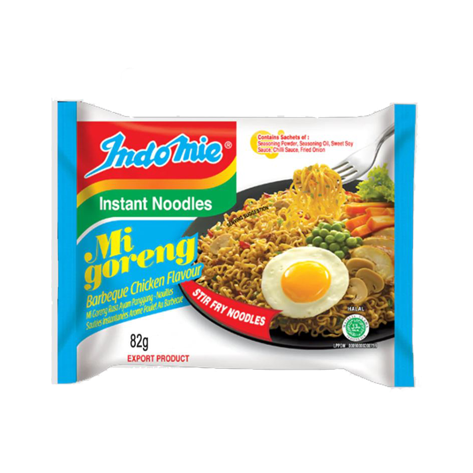 Barbeque Chicken Instant Noodle   82gr