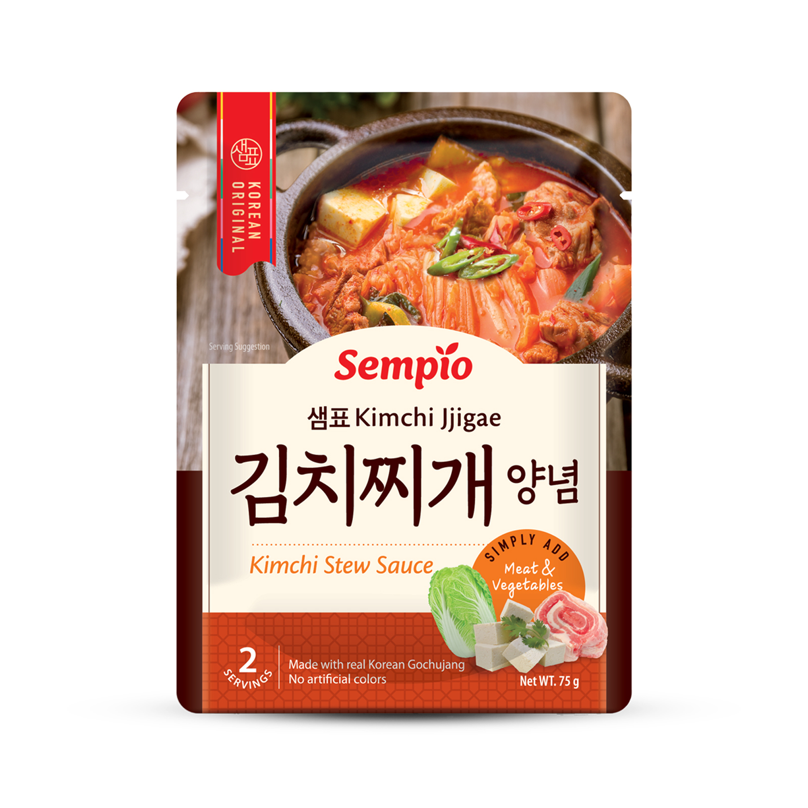 Kimchi Stew Sauce Jjigae  75gr