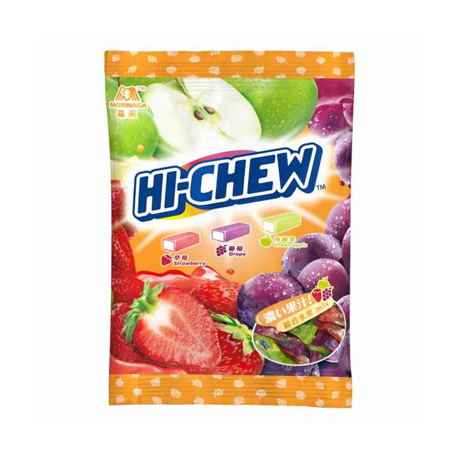 Chewy Candy Assorted Fruit Flavor  110gr