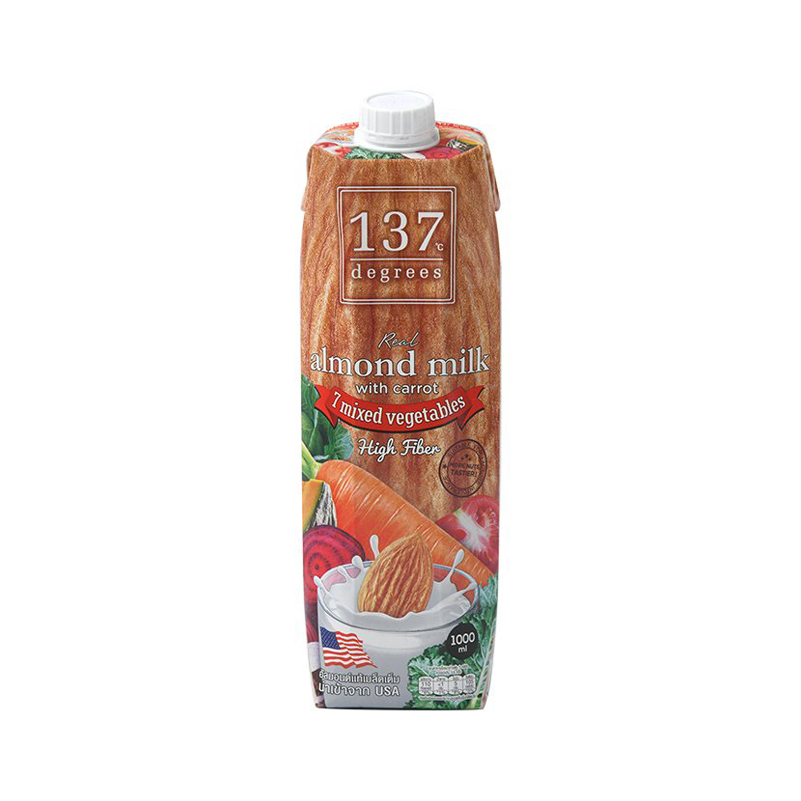 Almond Milk Carrot, Mixed Vegetables  1000ml