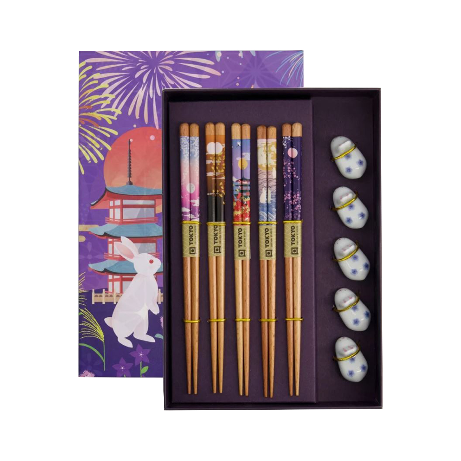  Chopstick Giftset, Rabbit  210gr