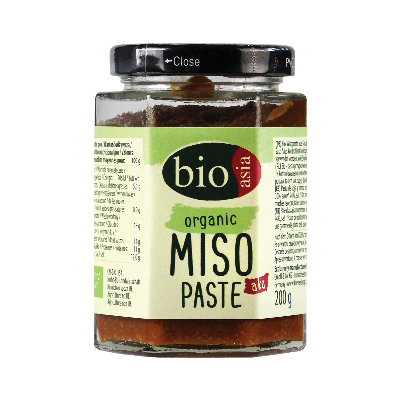 Miso Paste Aka, Organic  200gr