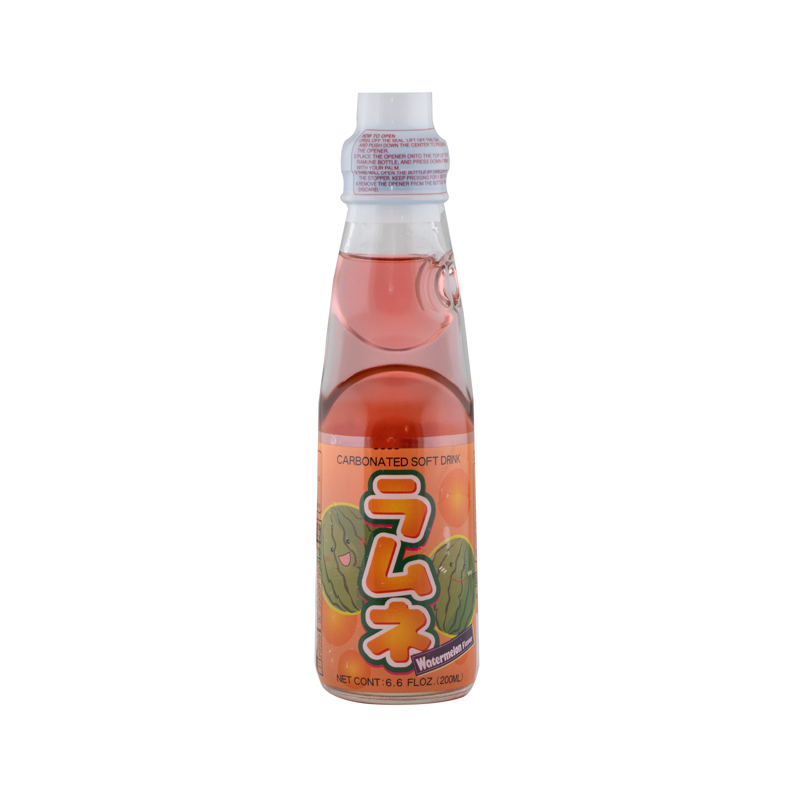 Watermelon Flavor Ramune Drink  200ml