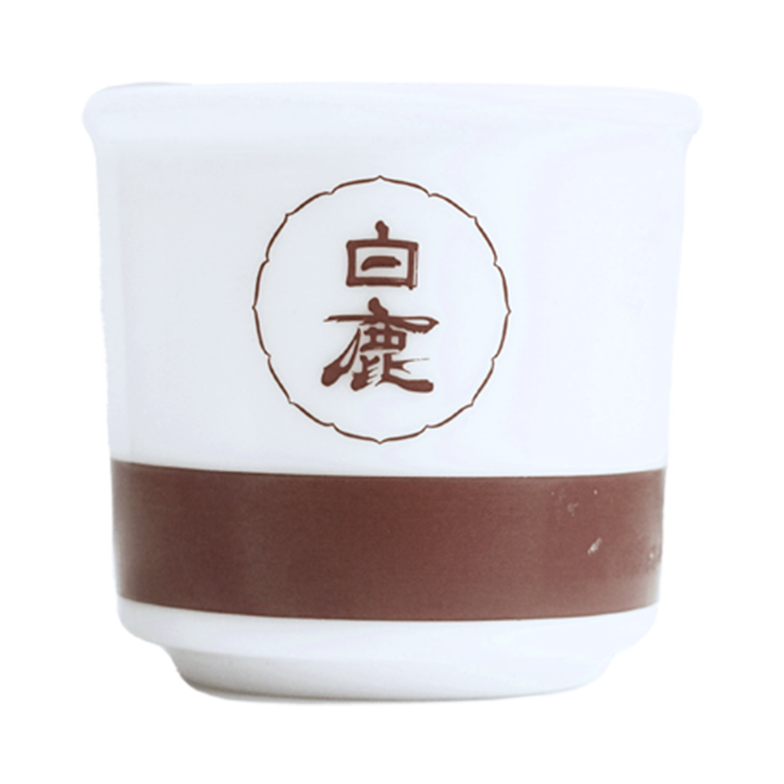 Sake Cup Porcelain, Red  10gr