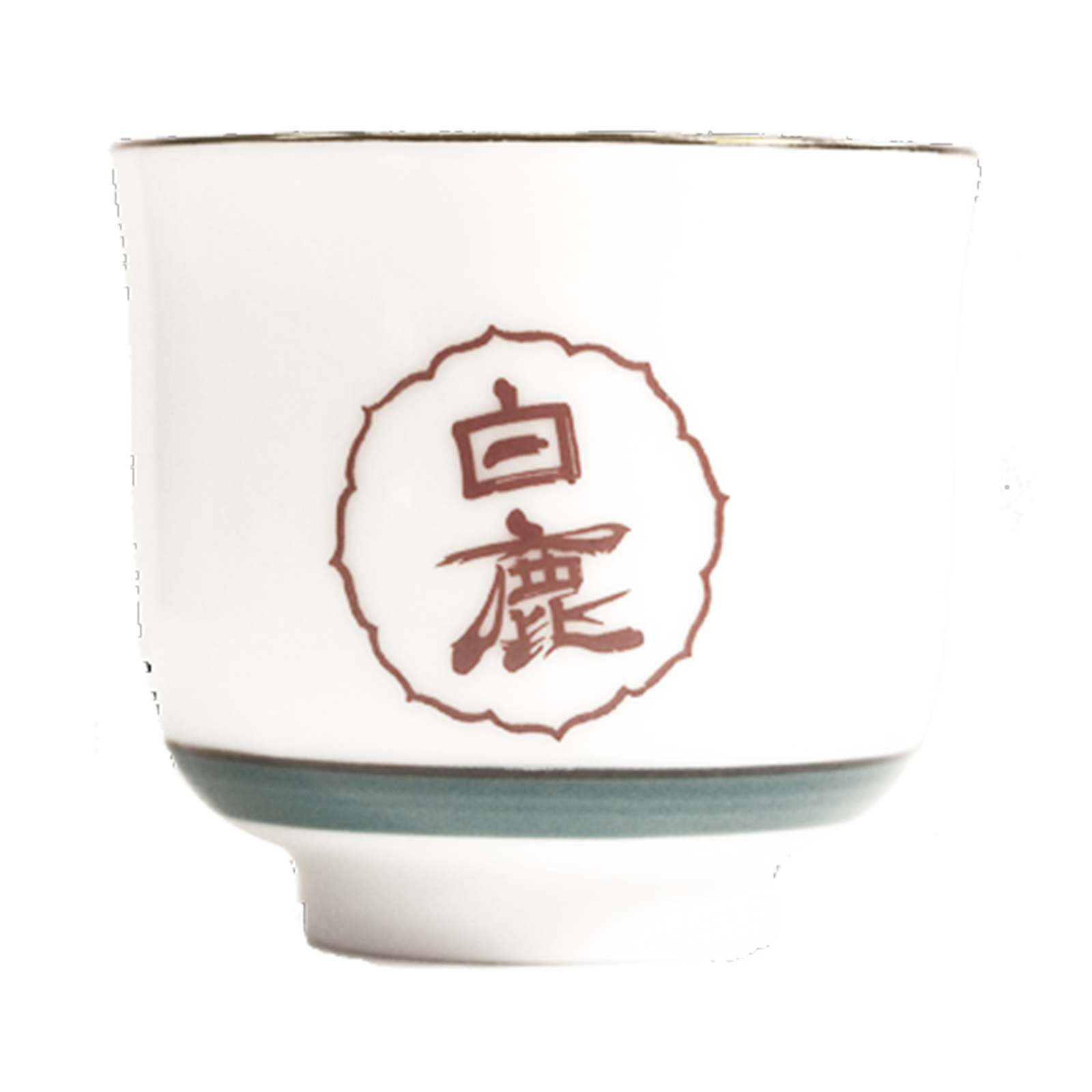 Sake Cup Green, Porcelain  21gr