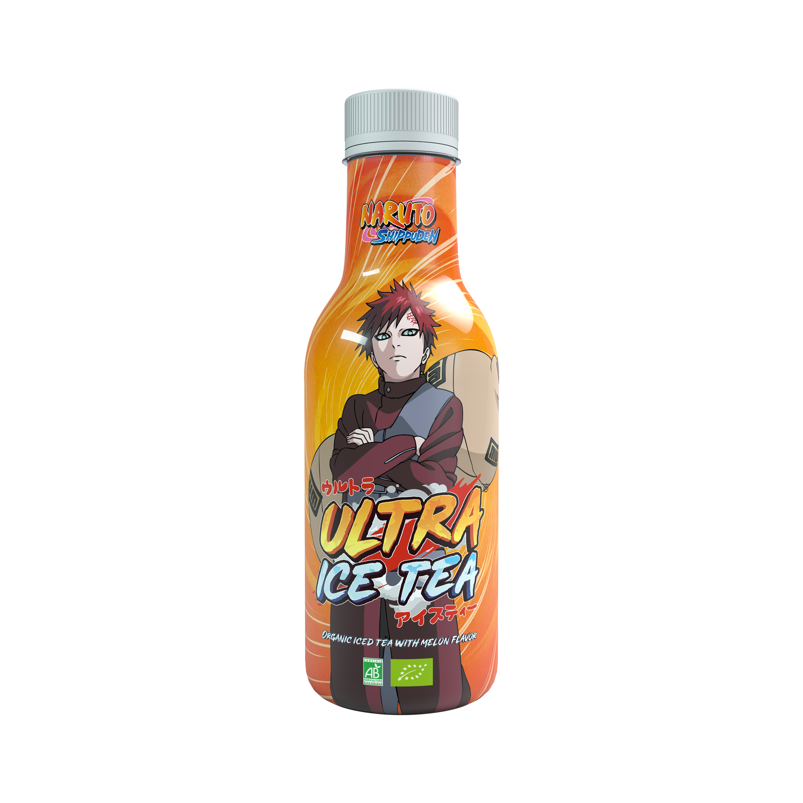 Ultra Ice Tea Gaara Organic, Naruto  538ml