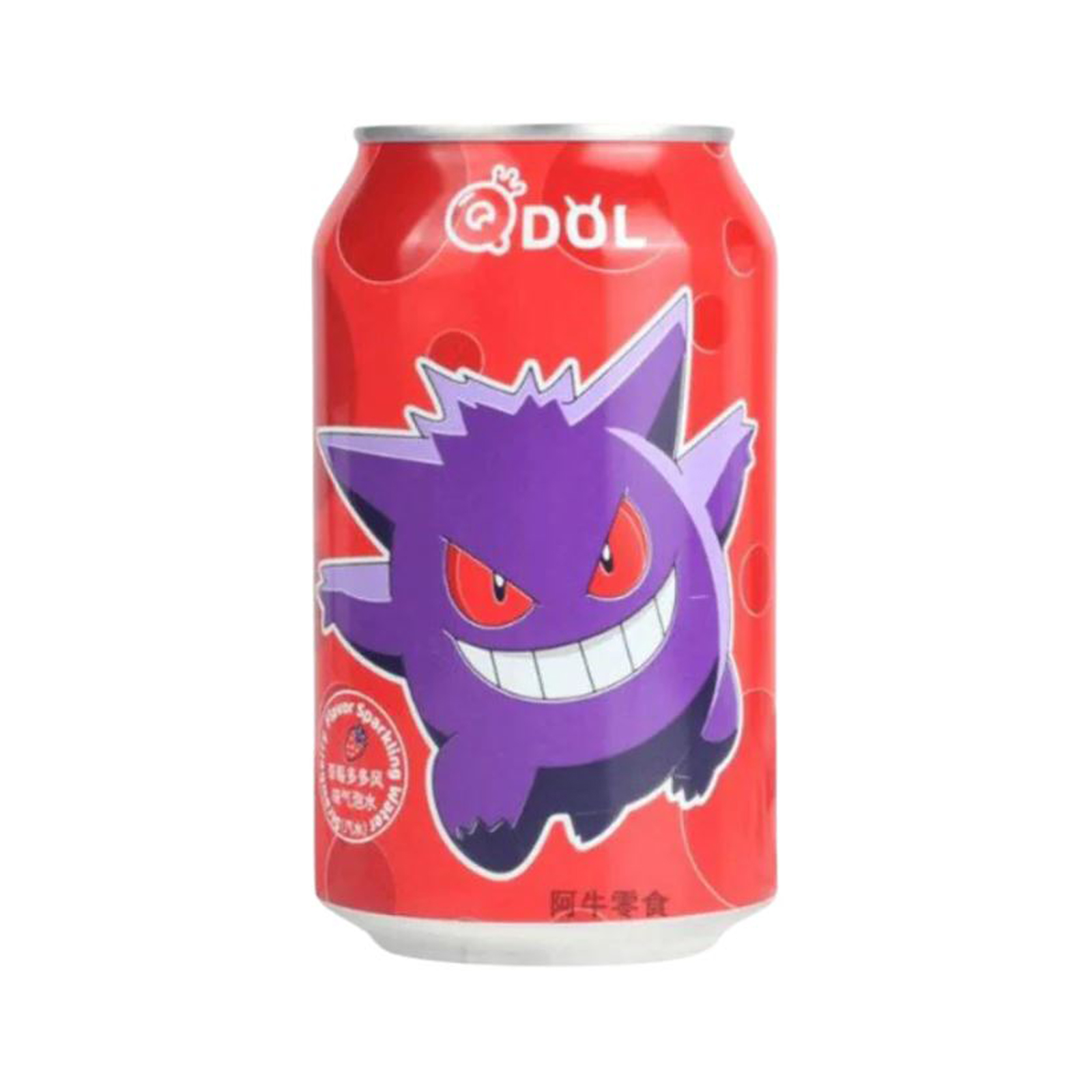 Sparkling Water Pokemon Gengar, Strawberry Flavor  330ml