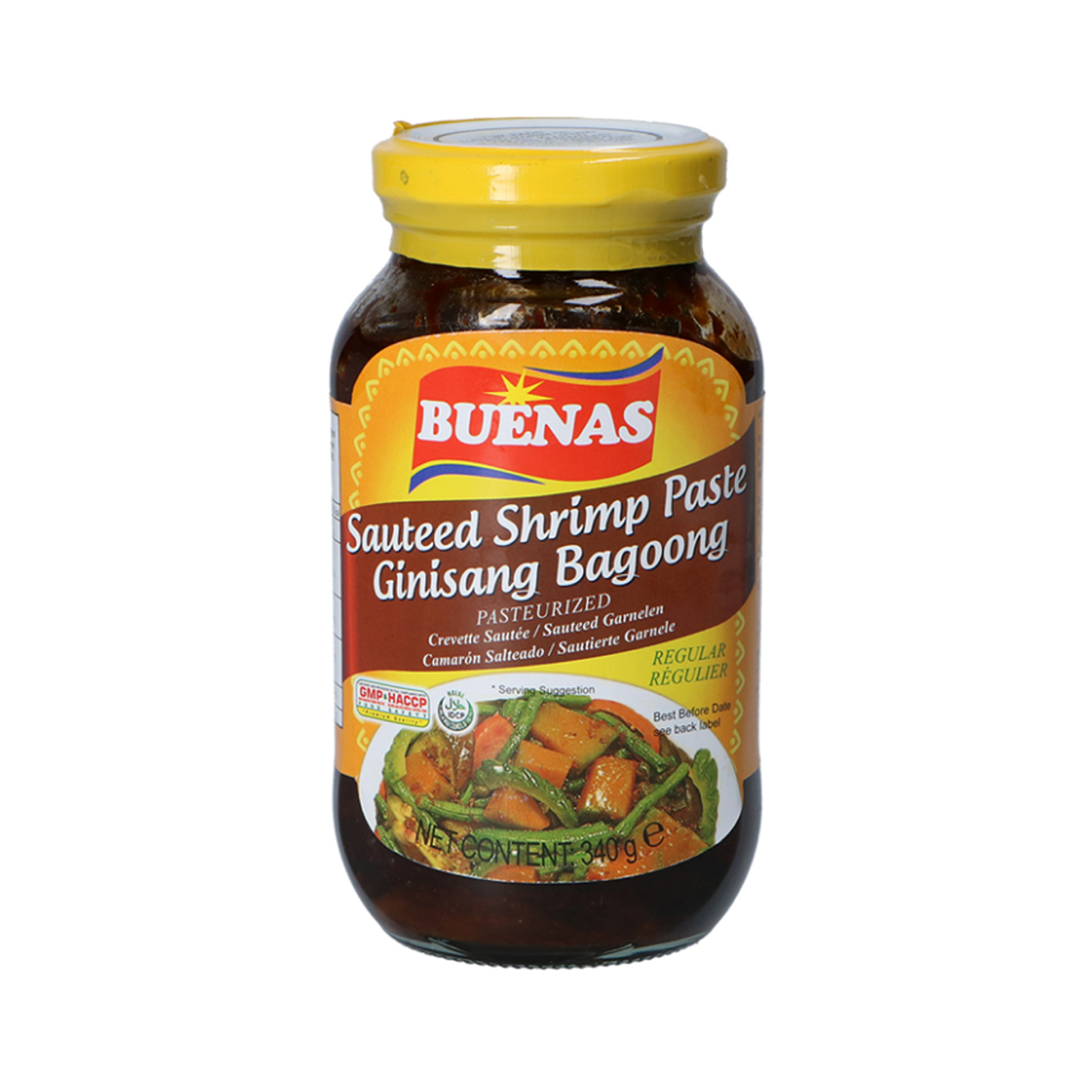 Shrimp Fry Paste Bagoong Guisado, Regular, Sauteed  340gr