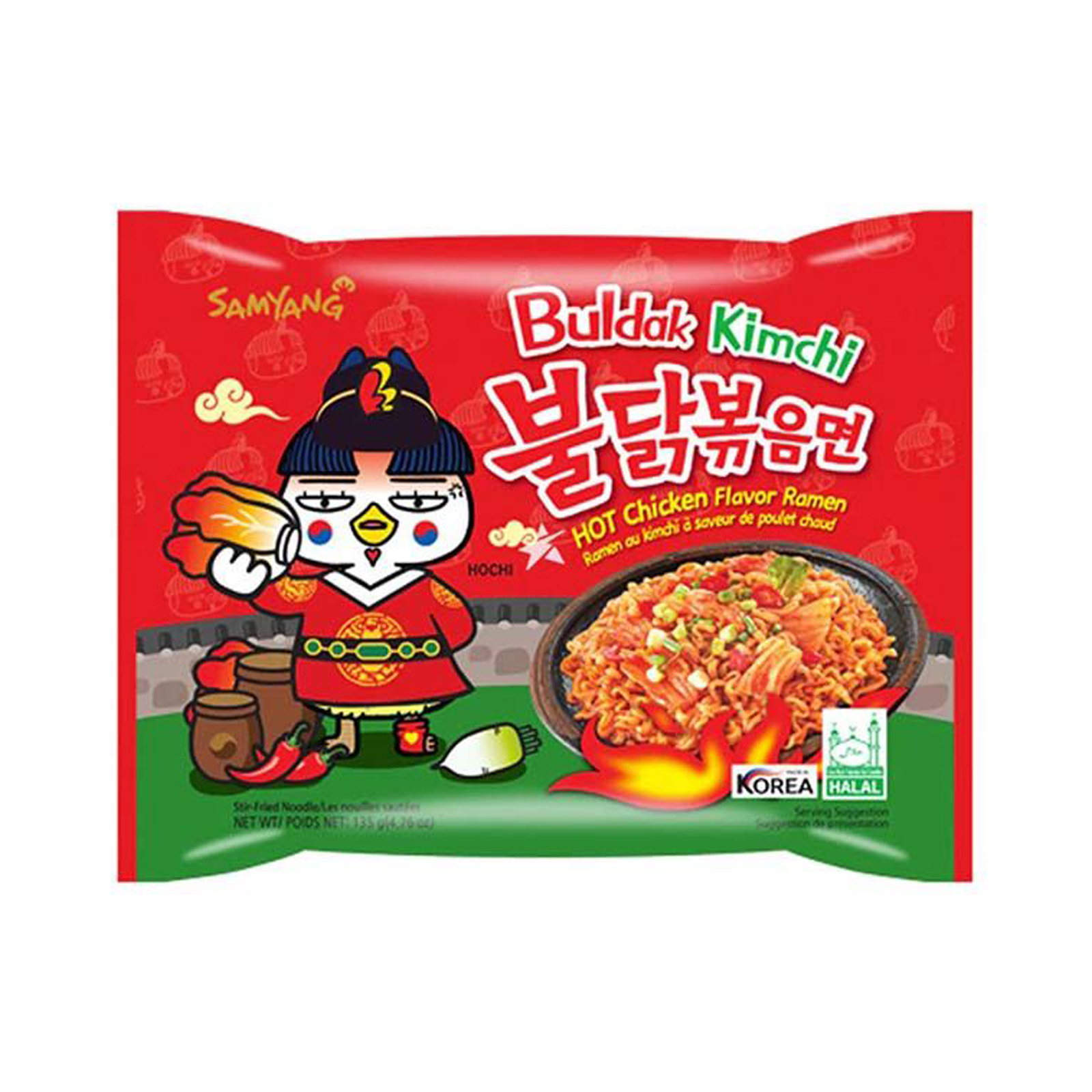 Buldak Ramen Chicken Kimchi Hot  135gr