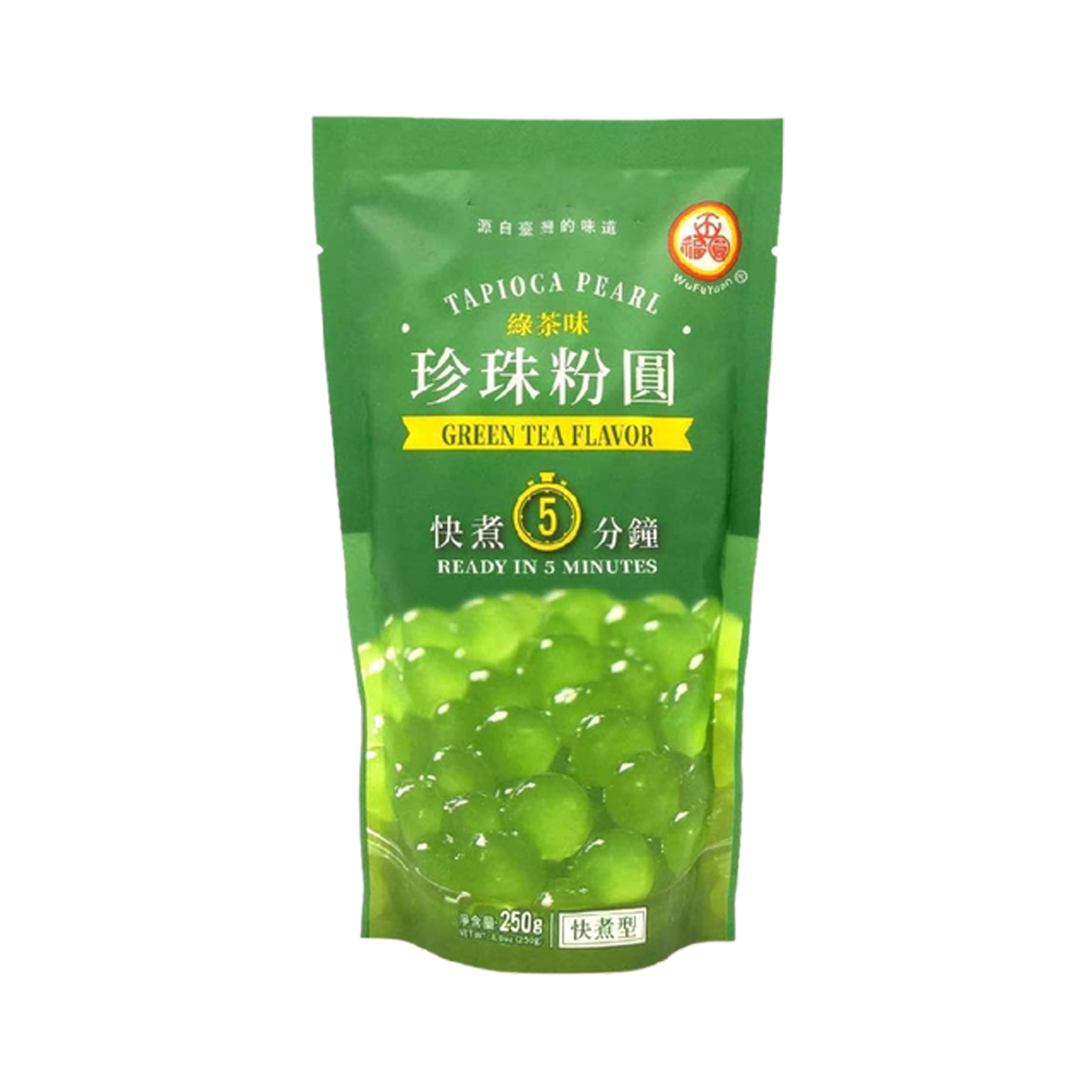 Tapioca Pearl Green Tea Flavor  250gr